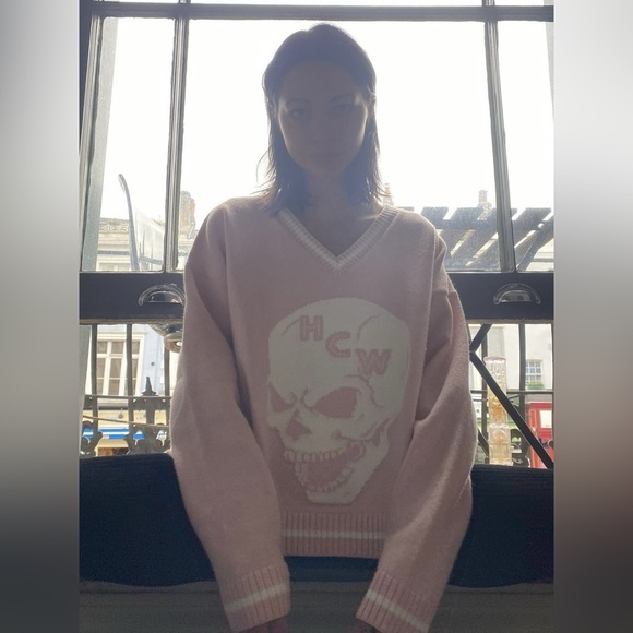 Heaven Can Wait Skyfall Oversized Skull Sweater - Picture 6 of 7